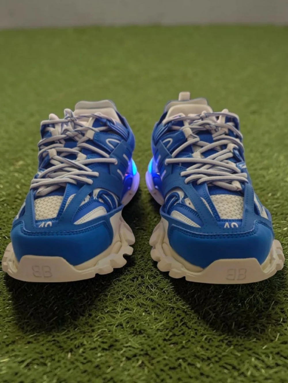 Balenciaga Track LED Blue Size M7/W10 New No Box